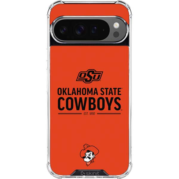 Oklahoma State University OK Cowboys Est 1890 Google Pixel 10 Pro XL Clear Case
