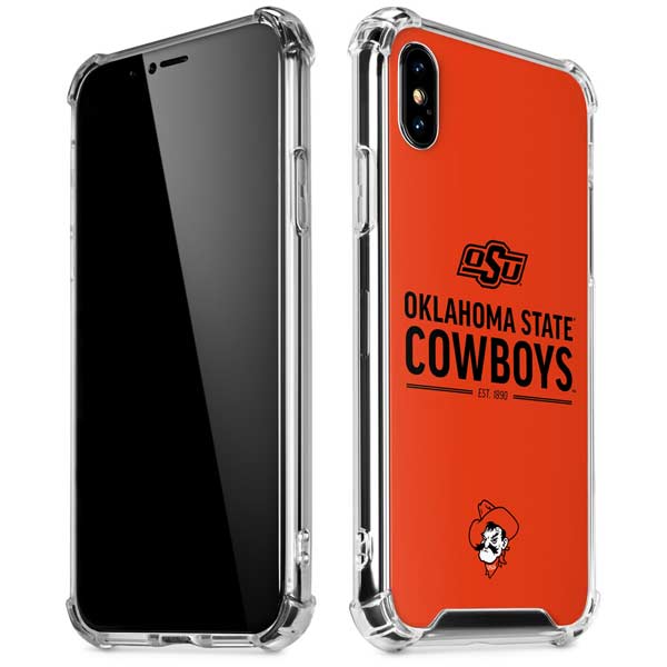 Oklahoma State University OK Cowboys Est 1890 iPhone X/XS Clear Case