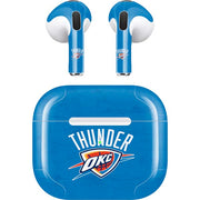 NBA OKC Thunder Distressed Apple AirPods (3rd Gen 2021) Skin
