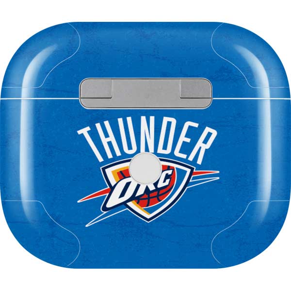 NBA OKC Thunder Distressed Apple AirPods (3rd Gen 2021) Skin