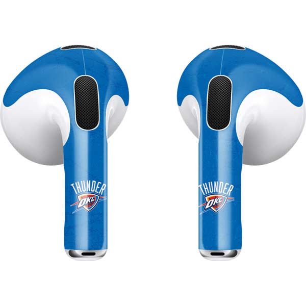 NBA OKC Thunder Distressed Apple AirPods (3rd Gen 2021) Skin
