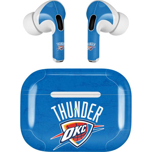 NBA OKC Thunder Distressed Apple AirPods Pro Skin Skinit NBA OKC Thunder Distressed Apple AirPods Pro Skin Skinit