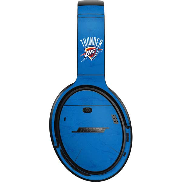 NBA OKC Thunder Distressed Bose QuietComfort 35 Headphones Skin