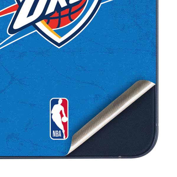 NBA OKC Thunder Distressed Galaxy A35 5G Skin