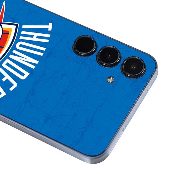 NBA OKC Thunder Distressed Galaxy A36 5G Skin