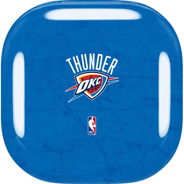 NBA OKC Thunder Distressed Galaxy Buds Live Skin