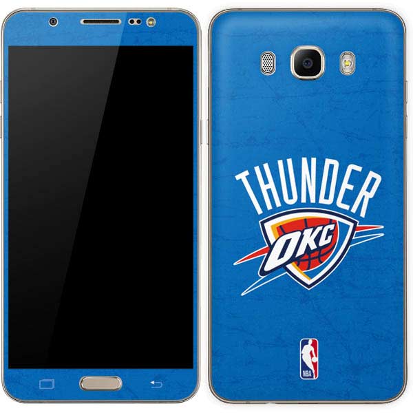 NBA OKC Thunder Distressed Galaxy J7 Skin