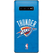 NBA OKC Thunder Distressed Galaxy S10 Plus Skin