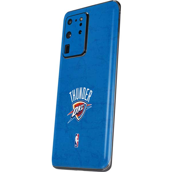 NBA OKC Thunder Distressed Galaxy S20 Ultra 5G Skin