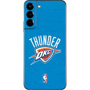 NBA OKC Thunder Distressed Galaxy S22 Plus Skin