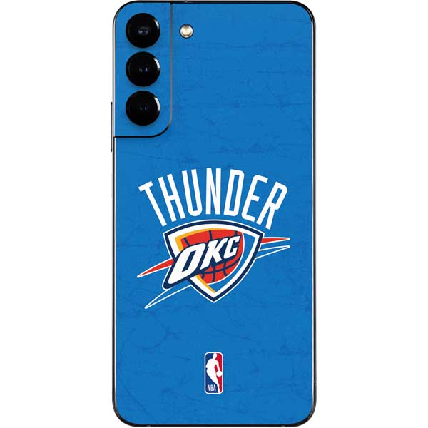 NBA OKC Thunder Distressed Galaxy S22 Plus Skin