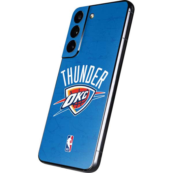 NBA OKC Thunder Distressed Galaxy S22 Plus Skin