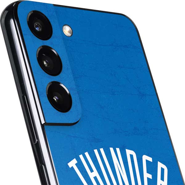 NBA OKC Thunder Distressed Galaxy S22 Plus Skin