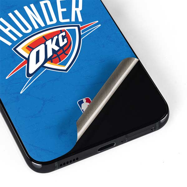 NBA OKC Thunder Distressed Galaxy S22 Plus Skin