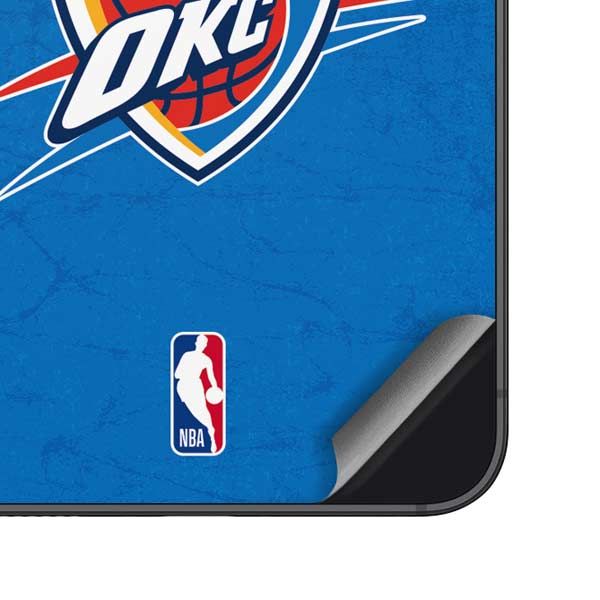 NBA OKC Thunder Distressed Galaxy S23 Plus Skin