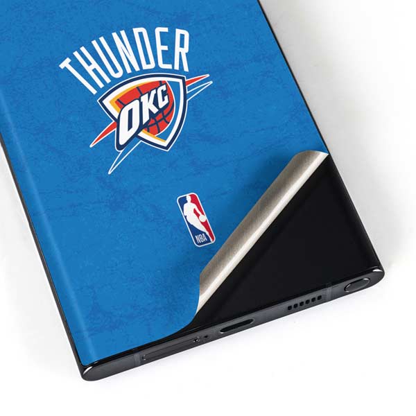 NBA OKC Thunder Distressed Galaxy S23 Ultra Skin