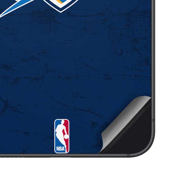NBA OKC Thunder Distressed Galaxy S25 Plus Skin