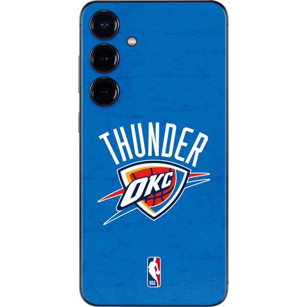 NBA OKC Thunder Distressed Galaxy S24 Plus Skin