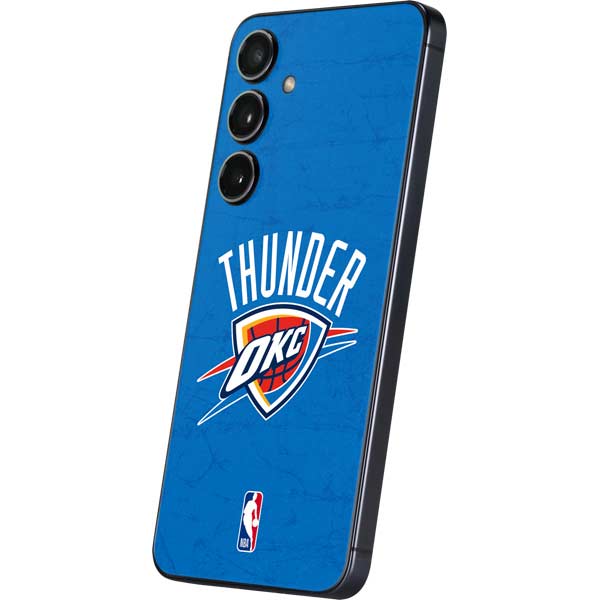 NBA OKC Thunder Distressed Galaxy S24 Plus Skin
