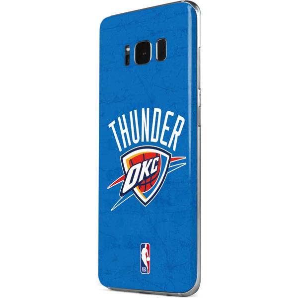 NBA OKC Thunder Distressed Galaxy S8 Skin