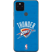 NBA OKC Thunder Distressed Google Pixel 5a Skin