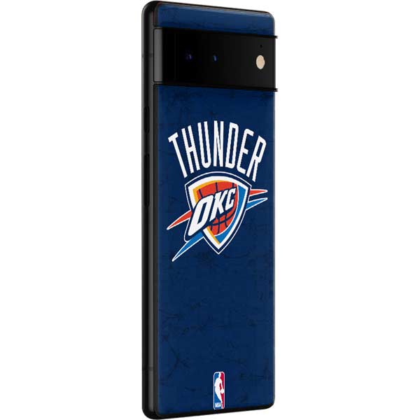 NBA OKC Thunder Distressed Google Pixel 6 Pro Skin