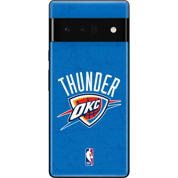 NBA OKC Thunder Distressed Google Pixel 6 Pro Skin