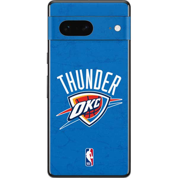 NBA OKC Thunder Distressed Google Pixel 7 Skin