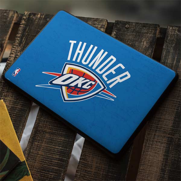 NBA OKC Thunder Distressed Google Pixelbook Go Skin