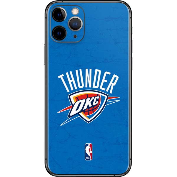 NBA OKC Thunder Distressed iPhone 11 Pro Skin