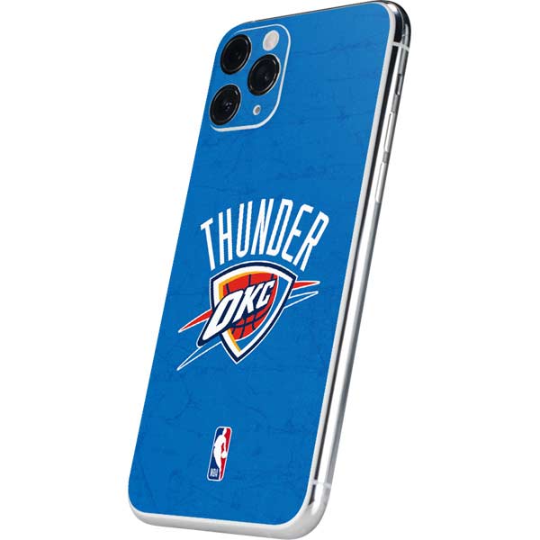 NBA OKC Thunder Distressed iPhone 11 Pro Skin