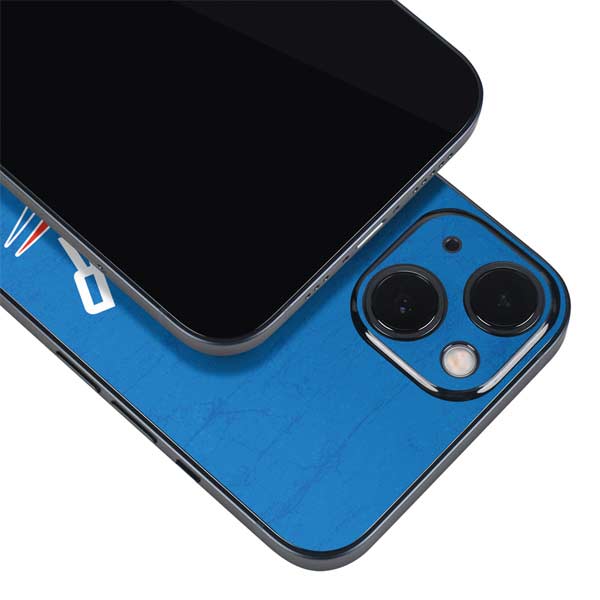 NBA OKC Thunder Distressed iPhone 15 Skin