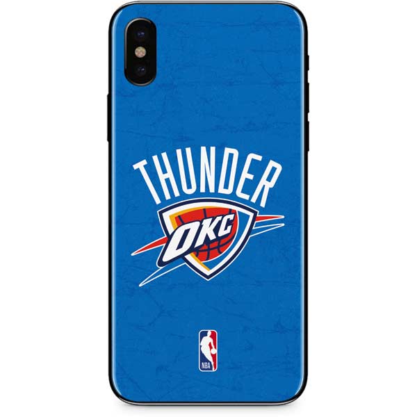 NBA OKC Thunder Distressed iPhone XS Max Skin