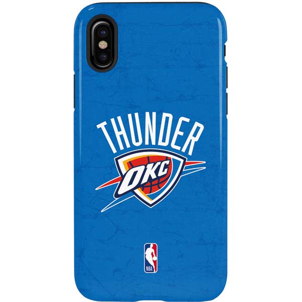 NBA OKC Thunder Distressed iPhone XS Pro Case