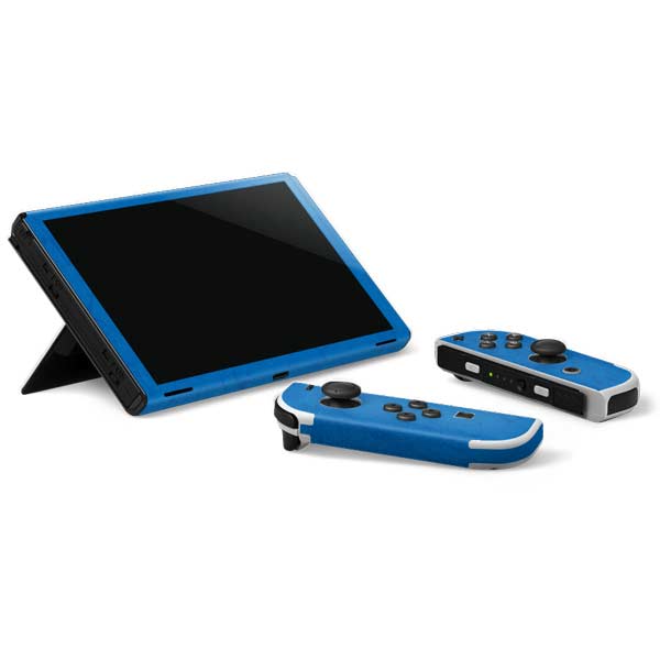 NBA OKC Thunder Distressed Nintendo Switch OLED (2021) Skin