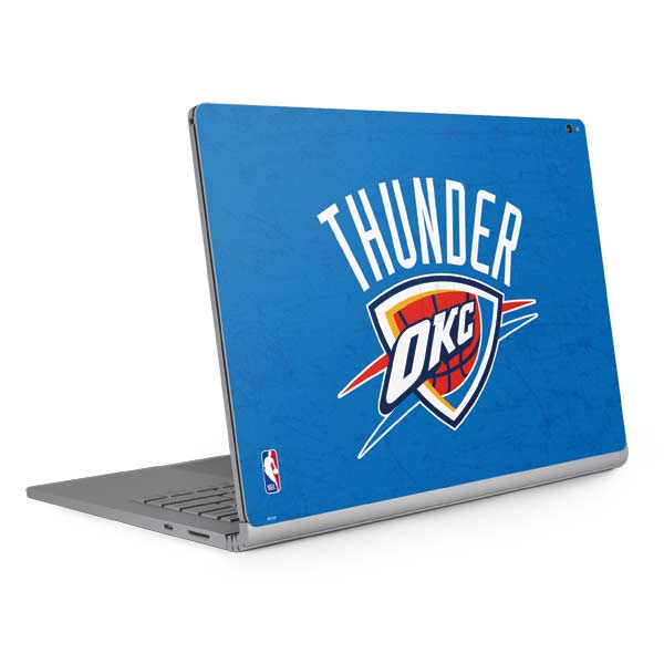NBA OKC Thunder Distressed Surface Book 2 15in Skin