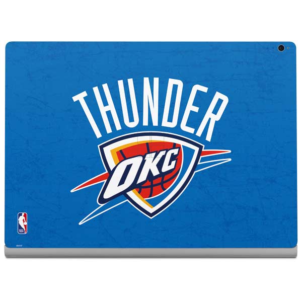 NBA OKC Thunder Distressed Surface Book 2 15in Skin