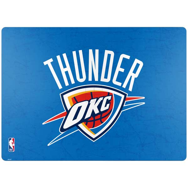 NBA OKC Thunder Distressed Surface Laptop 4 15in Skin