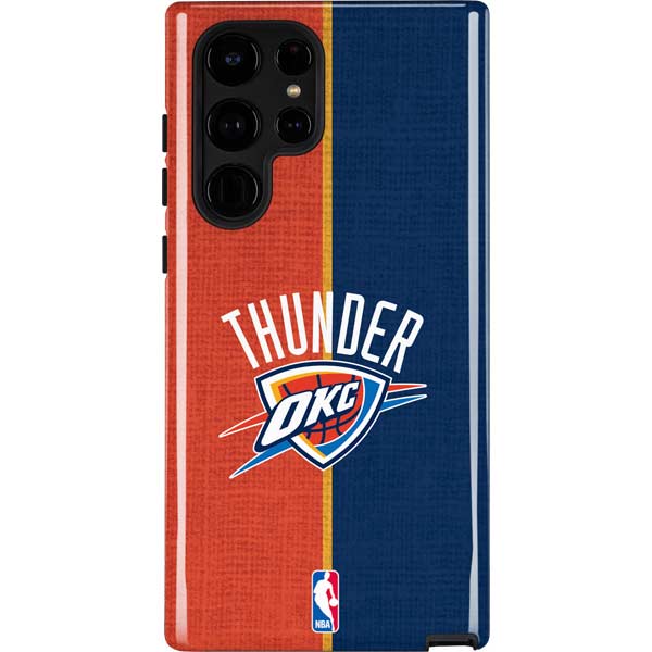 NBA OKC Thunder Split Galaxy Cases
