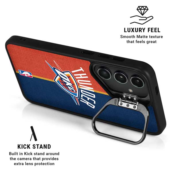 NBA OKC Thunder Split Galaxy S26 Ultra Kickstand Case