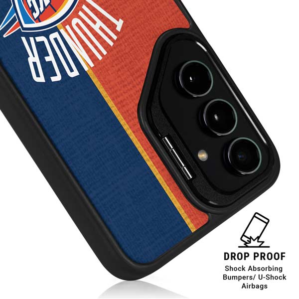NBA OKC Thunder Split Galaxy S26 Ultra Kickstand Case