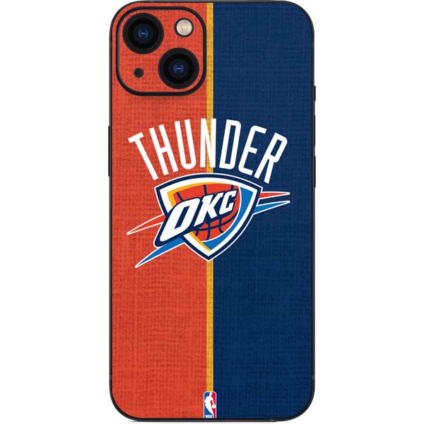 NBA OKC Thunder Split iPhone Skins