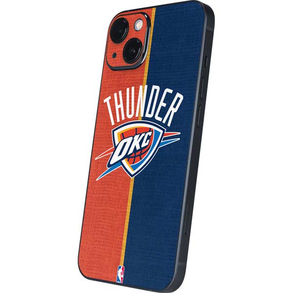 NBA OKC Thunder Split iPhone Skins