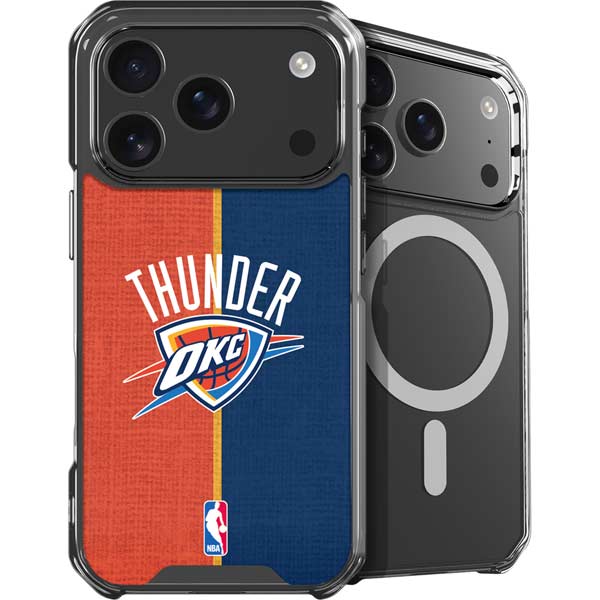 NBA OKC Thunder Split iPhone 17 Pro MagSafe Case