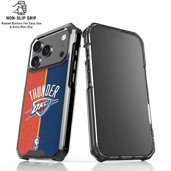 NBA OKC Thunder Split iPhone 17 Pro MagSafe Case
