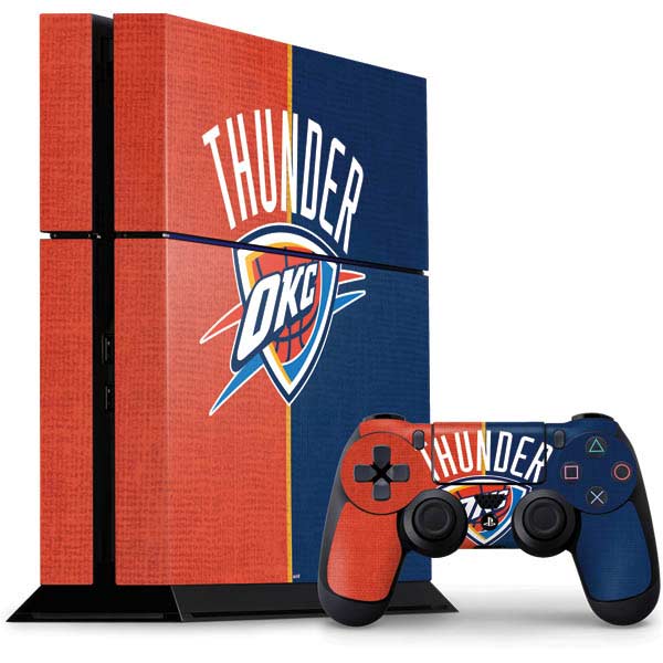 NBA OKC Thunder Split PlayStation PS4 Skins