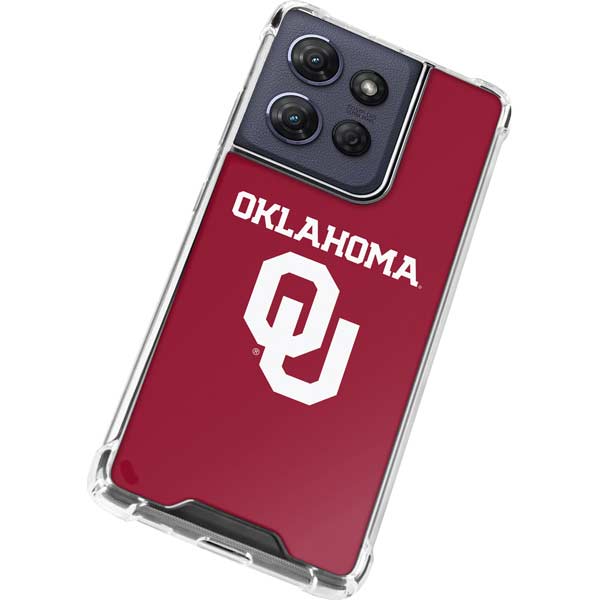 University of Oklahoma Basketball Moto G 5G (2025) Clear Case