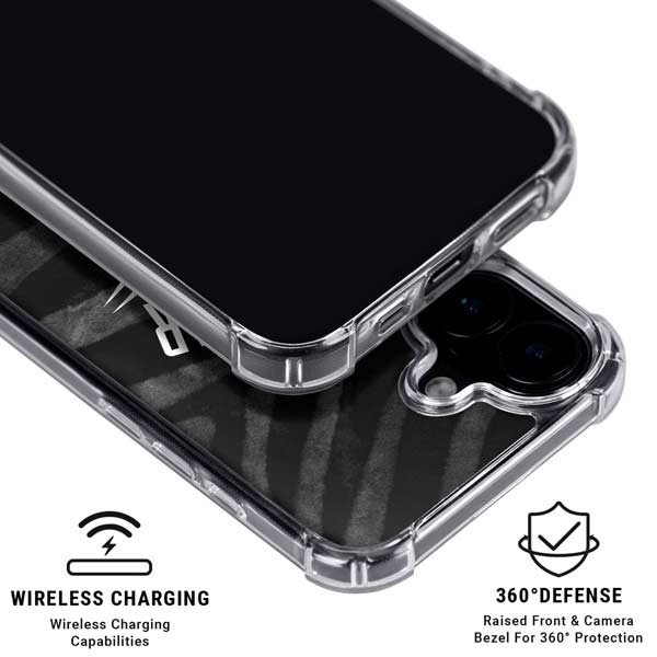 NBA Oklahoma City Thunder Black Animal Print iPhone 17 MagSafe Case