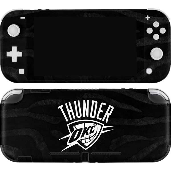 NBA Oklahoma City Thunder Black Animal Print Nintendo Skins