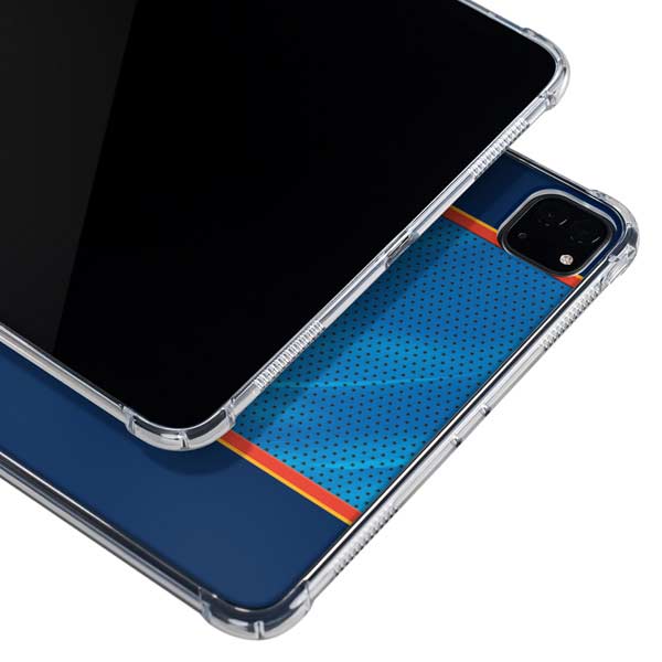 NBA Oklahoma City Thunder Blue Jersey iPad Pro 11in (2024) Clear Case